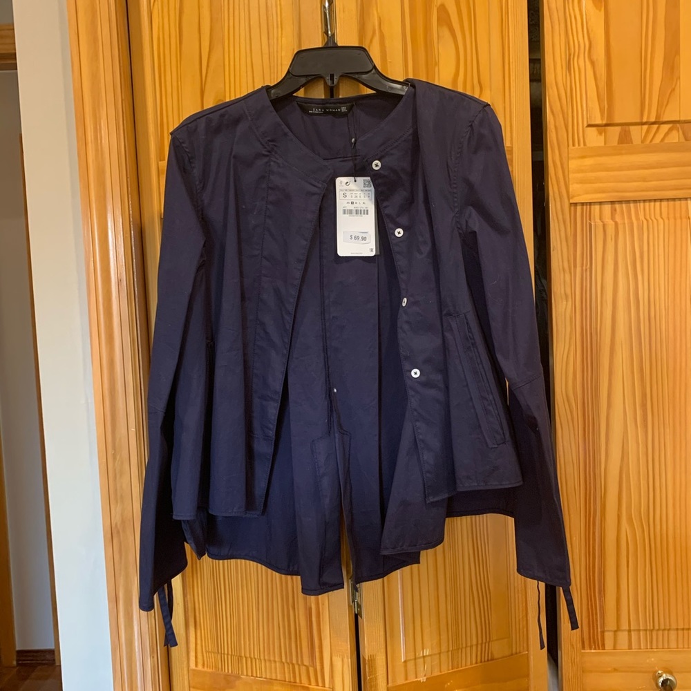 Zara women cotton shirt